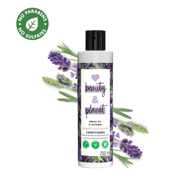 Love Beauty and Planet Argan Oil And Lavender Paraben Free Smooth And Serene Conditioner