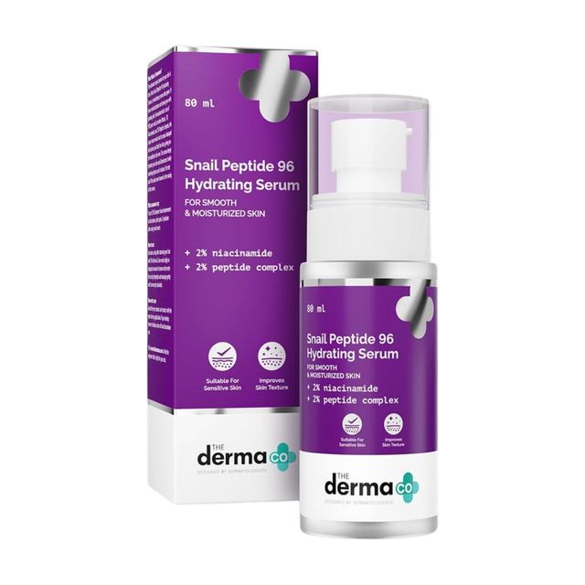 The Derma Co Snail Peptide 96 Hydrating Serum with Snail Mucin & Peptide Complex