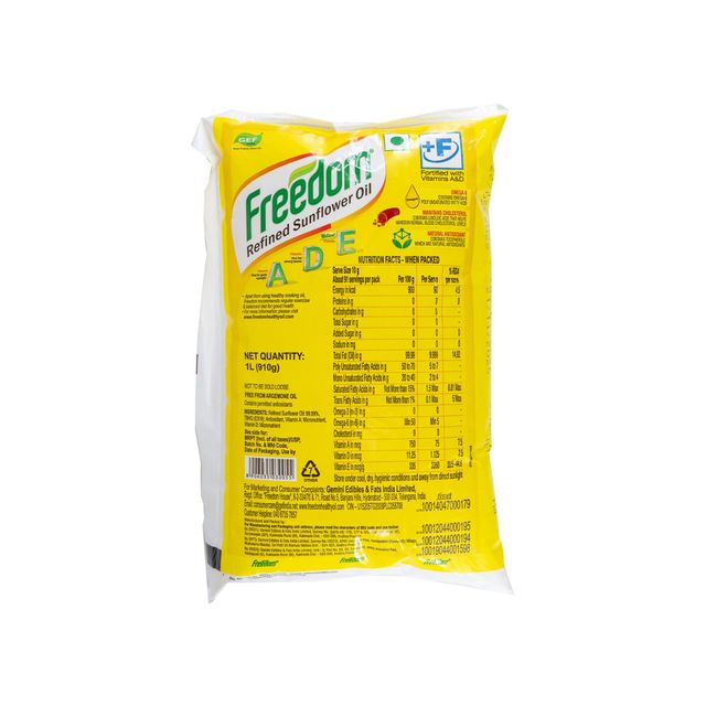 Aashirvaad Atta With Mutigrains(5kg), Freedom Refined Sunflower Oil(1l) & Parrys White Label Sugar(1kg) Combo
