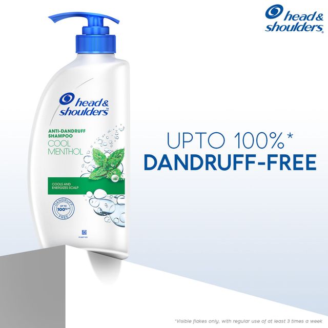 Head & Shoulders Cool Menthol Anti Dandruff Shampoo for Women & Men