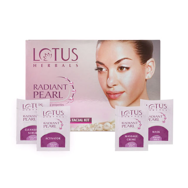 Lotus Herbals Radiant Pearl Cellular Lightening Facial Kit (37g)