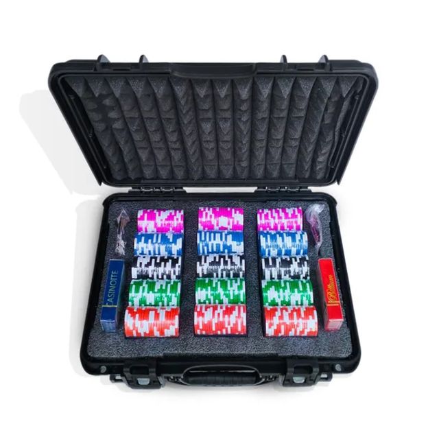 Casinoite Poker Chips Set - 300 High-Quality Chips for Family Game Night