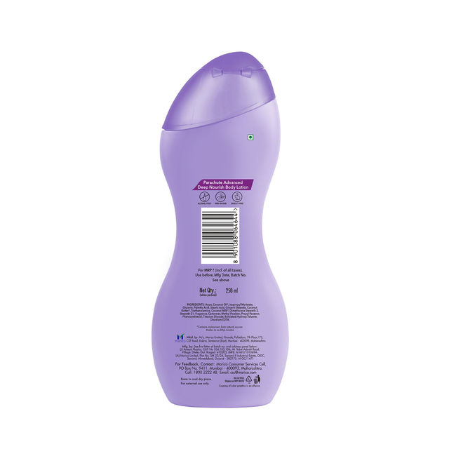 Parachute Advansed Deep Nourish Body Lotion With Pure Coconut Milk