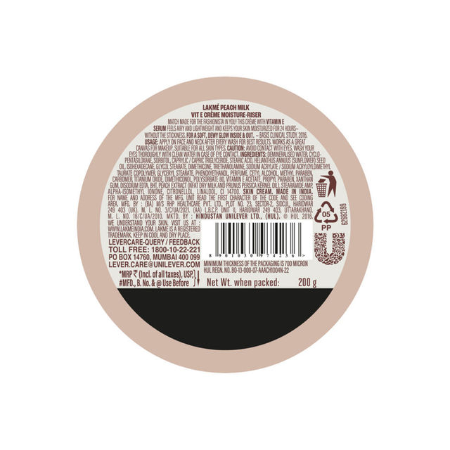 Lakme Peach Milk Soft Creme