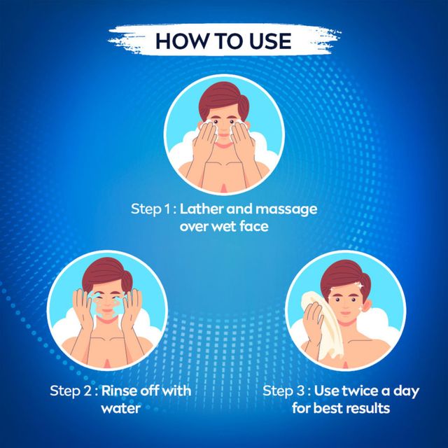 Nivea Men Face Wash All In 1 Charcoal 100 g Combo