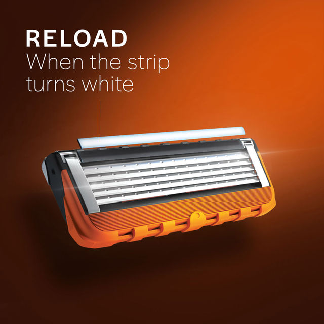 Gillette Fusion Manual Shaving Razor Blades For Men (2 Cartridges)
