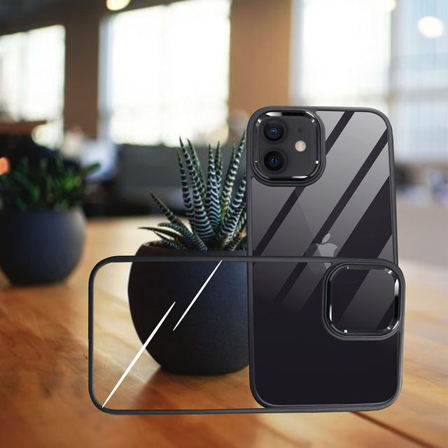 Artistque Case For Iphone 11 Back Cover |Premium Transparent Metal Camera Ring Cover