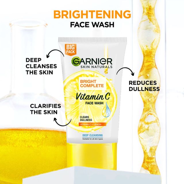 Garnier Bright Complete Brightening Face Wash