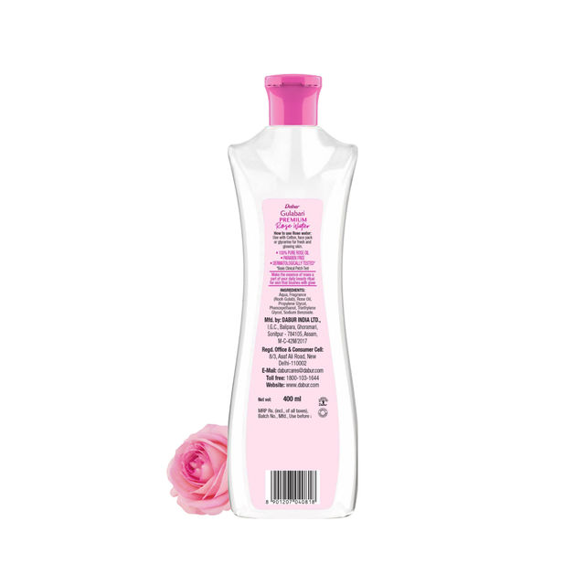 Dabur Gulabari Premium Rose Water (Paraben Free Skin Toner)