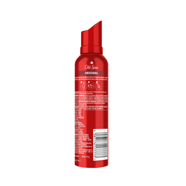 Old Spice Original Fresh Gas-free Eau De Parfum Body Spray for Men