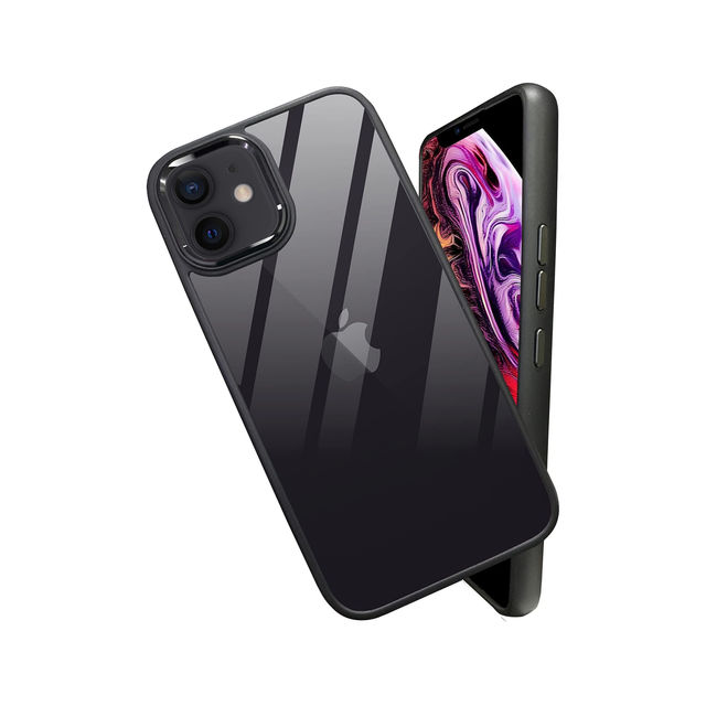 Artistque Case For Iphone 11 Back Cover |Premium Transparent Metal Camera Ring Cover