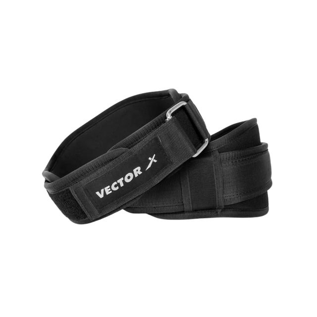 Vector X Go Fit 6 Inch Weight Lifting Gym Belt Quick Locking Fitness | Assorted - XL