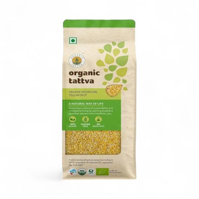 Organic Tattva Organic Moong Dal Yellow Split