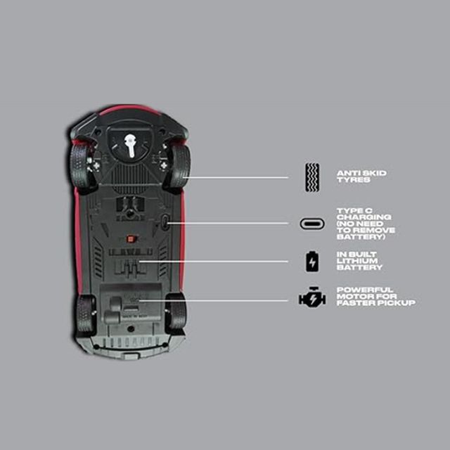 Frendo Hi Speed Remote Control Car 1:24 - G Wag Silver