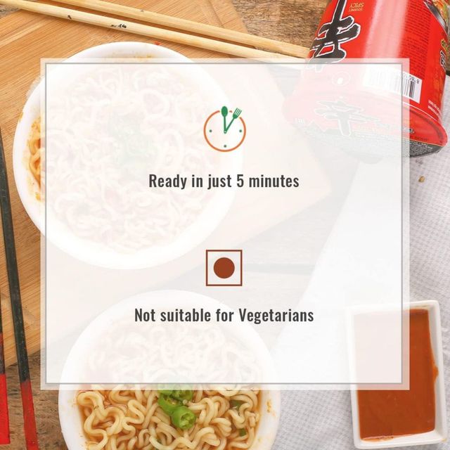 Nongshim Korean Shin Cup Noodle Soup Non Veg