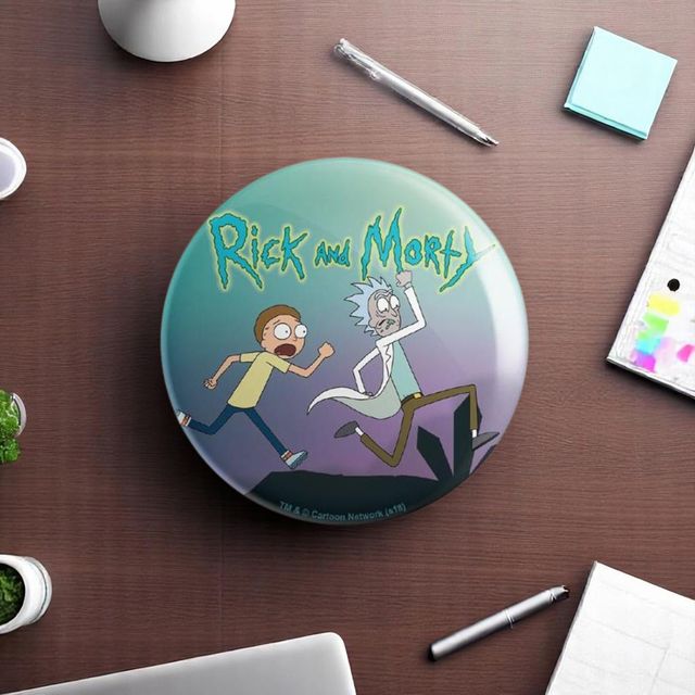House Of Festivals Mortynight Run - Rick And Morty Official Badge