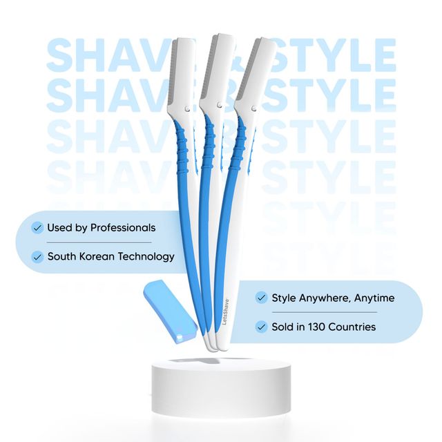 LetsShave Pro Styler for Men Beard, Reusable, Beard Shaper, Face Razor for Men, Line up Razor