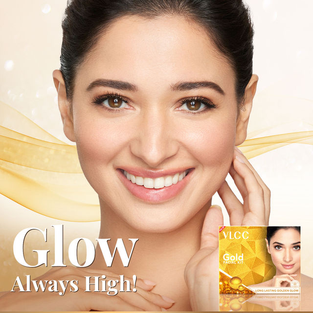 Vlcc Gold Facial Kit For Luminous & Radiant Complexion(60gms) & Vlcc Pedicure-Manicure Hand & Foot Care Kit(1pc) Combo