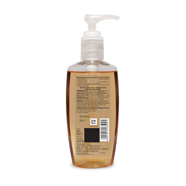 Neutrogena Deep Clean Facial Cleanser