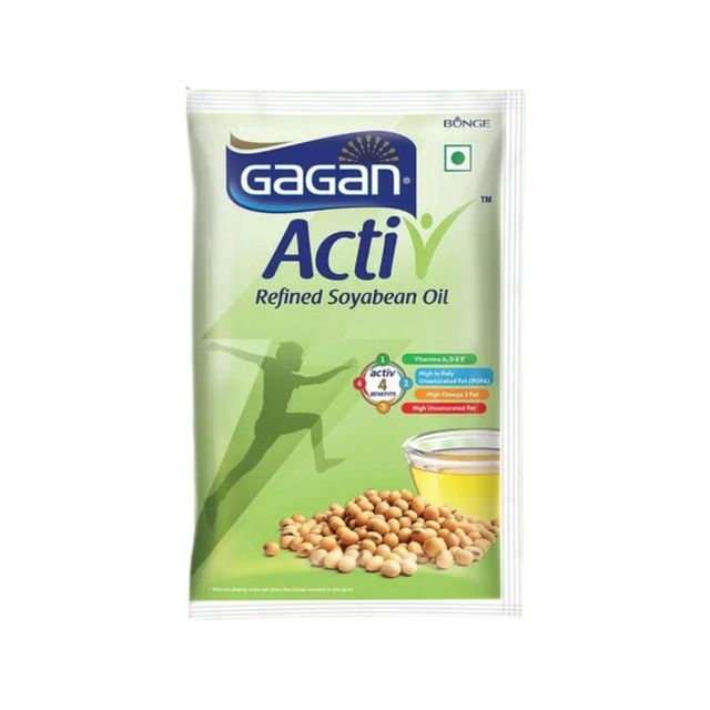 Gagan Refined Soyabean Oil 1L (Pouch)