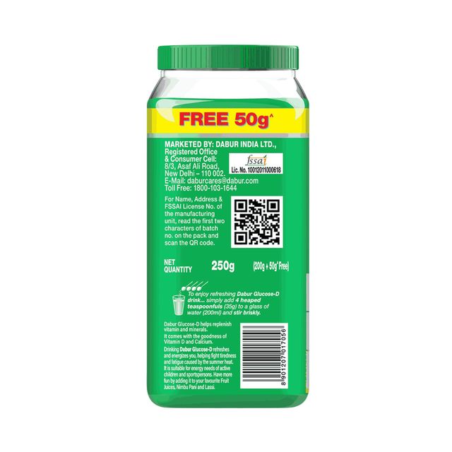 Dabur Health Care Glucose-D Instant Energy Powder Mix