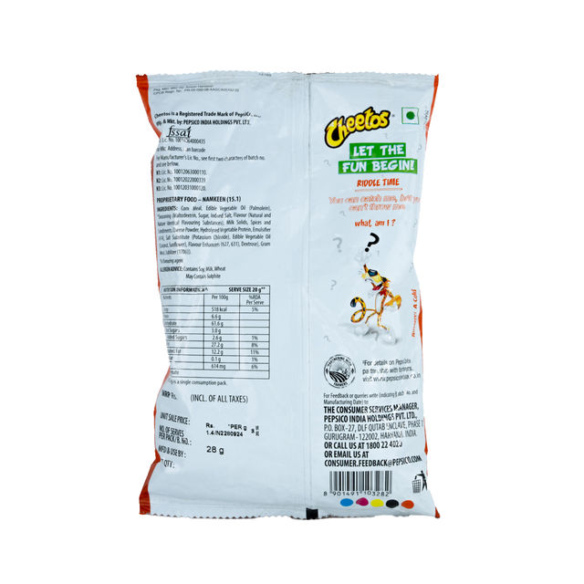 Cheetos Cheese Puffs 28 g Combo