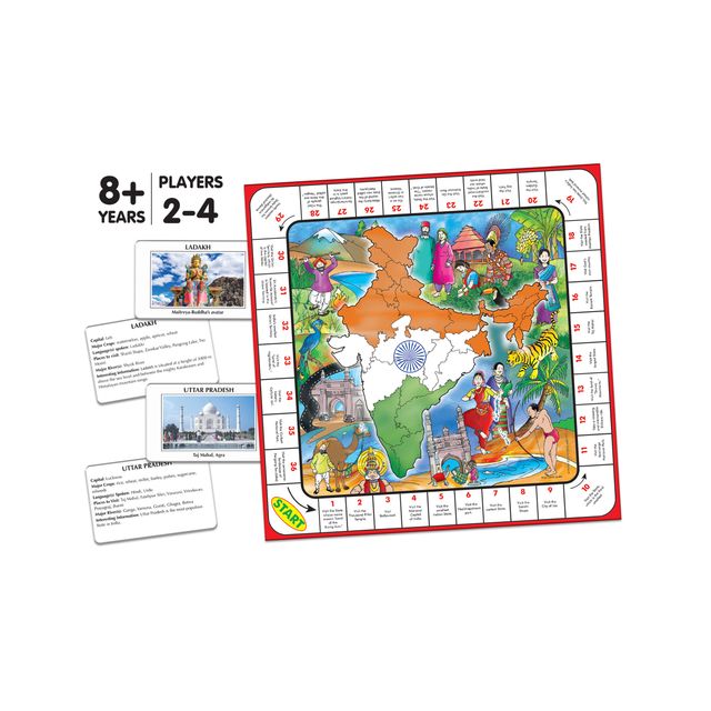 Frank Discover India - An Interesting And Informative Geography Game About India