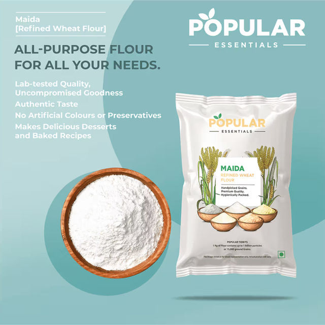 Popular Essentials Idli Sooji 1 kg Combo