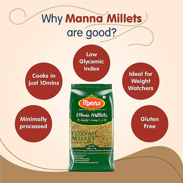 Manna Foxtail Millet