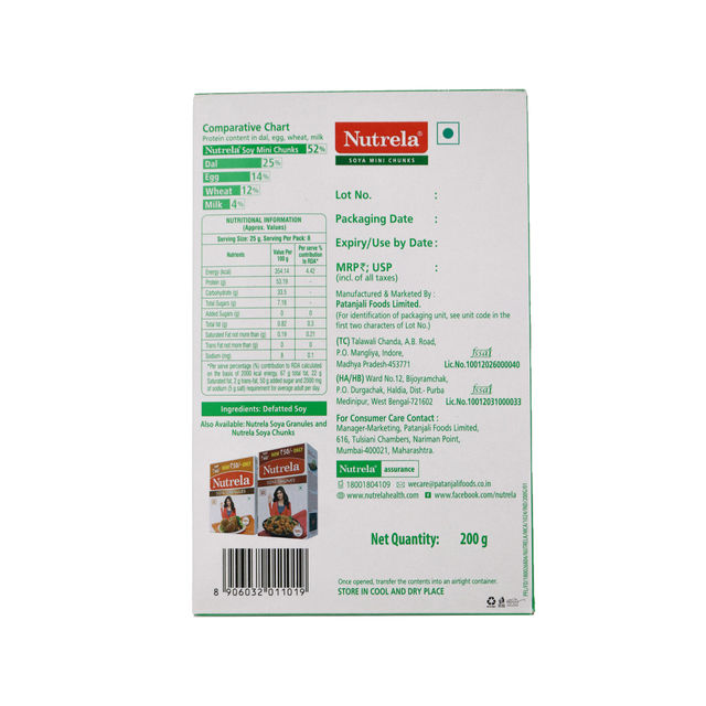Nutrela Mini Soya Chunks