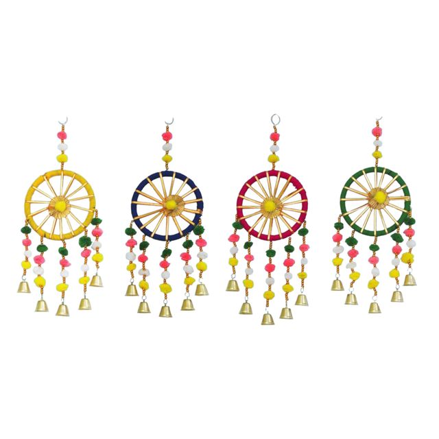 Mad Over Print Small Wheel Latkan | Set of 2