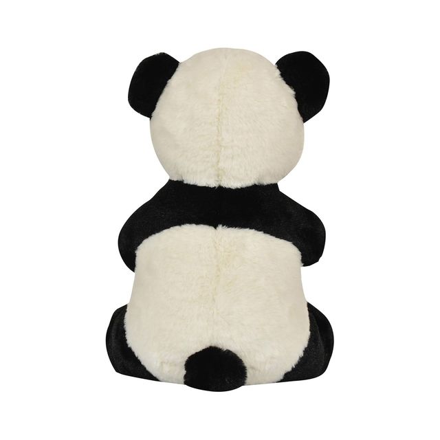 Mirada 35Cm Sitting Panda Soft Toy�- Black & White