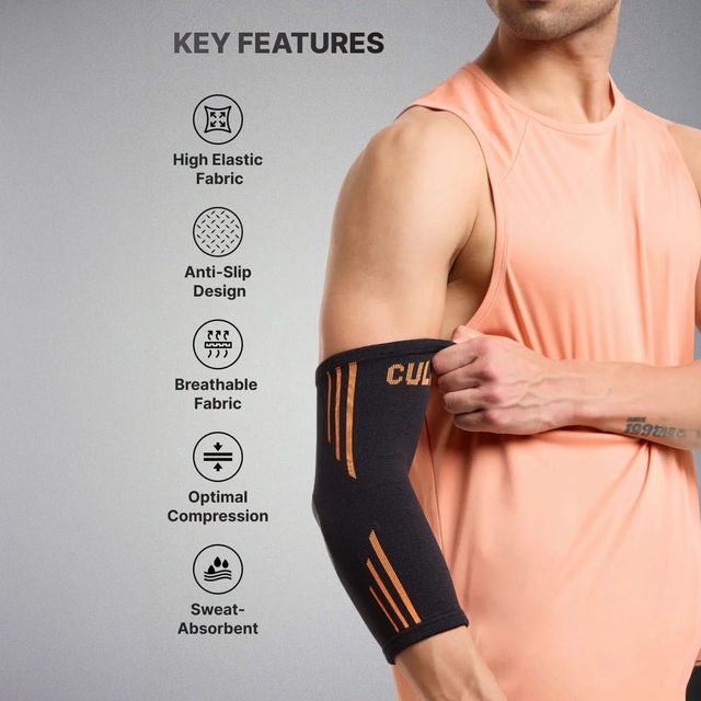 Cult Elbow Support | Large | Black