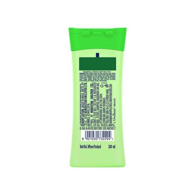 Vaseline Aloe Fresh Body Lotion