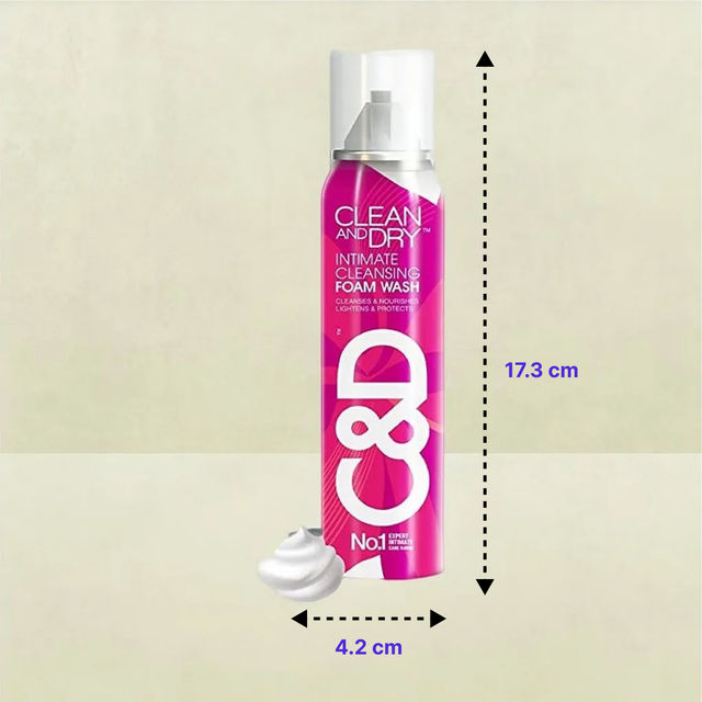Clean And Dry Iw Cleansing Foam Wash