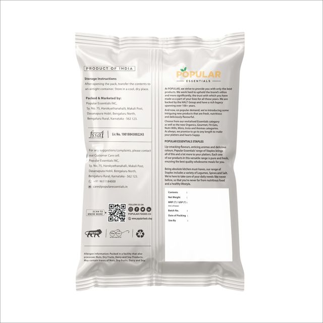 Popular Essentials Kabuli Chana Premium