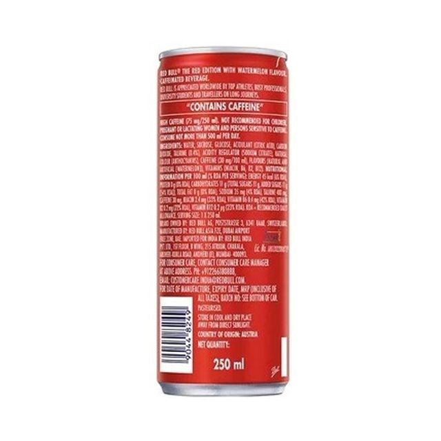 Red Bull Watermelon Energy Drink