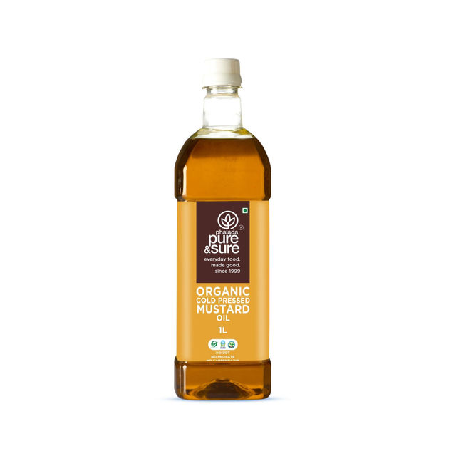 Phalada Pure & Sure Organic Cold Pressed  Mustard/Kachi Ghani Oil