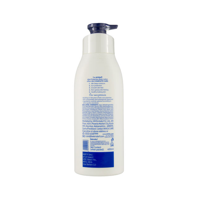 NIVEA Aloe Hydration Body Lotion|Refreshing Hydration|Non Sticky Feel|With Aloe Vera