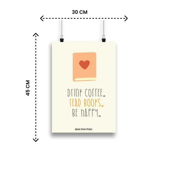 Mad Over Print Wall Poster - Assorted | Pack of 3
