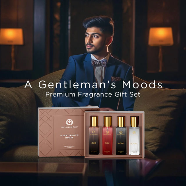 The Man Company A Gentleman's Moods I Gift Set for Men I Perfume for men