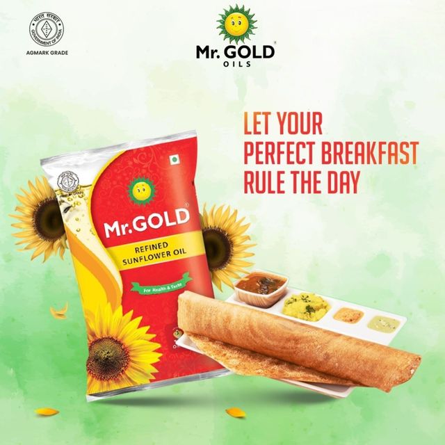 Mr.Gold Refinfed Sunflower Pouch
