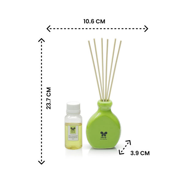 Iris Home Fragance Reed Diffuser Set - Lemon Grass