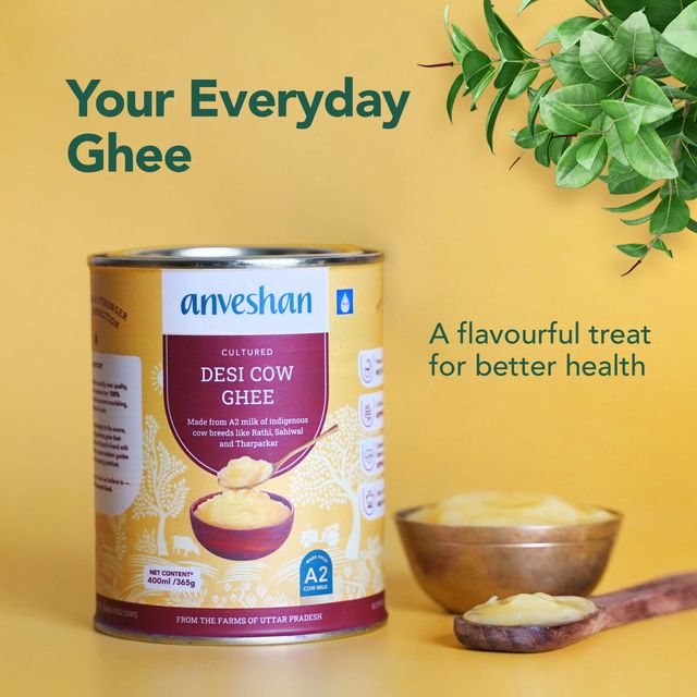 Anveshan A2 Cultured Desi Cow Ghee