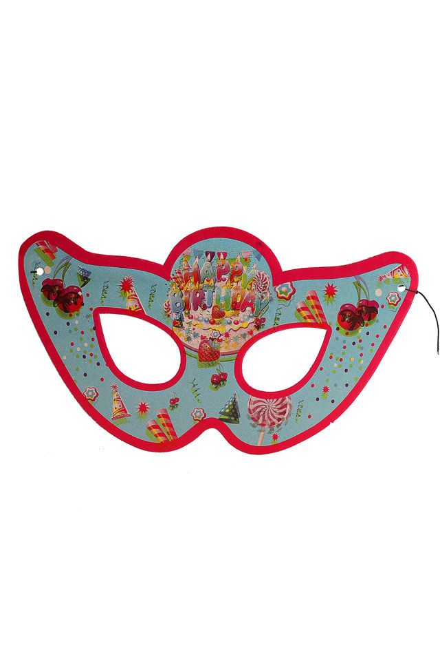 Party Eye Mask Assorted Design (Paper)