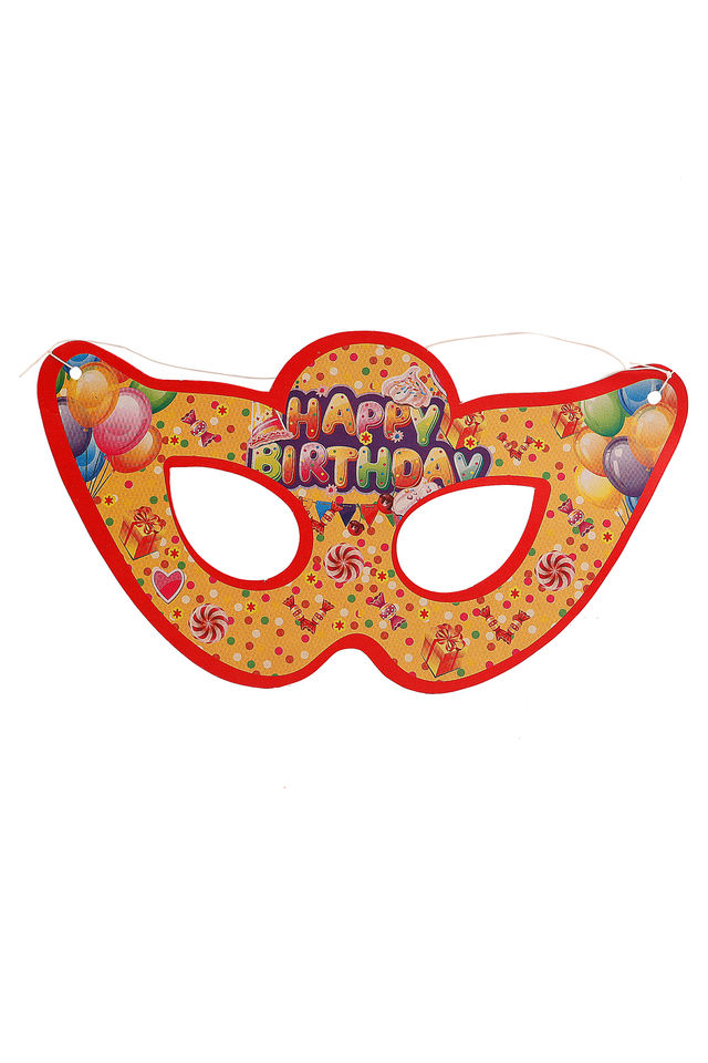 Party Eye Mask Assorted Design (Paper)
