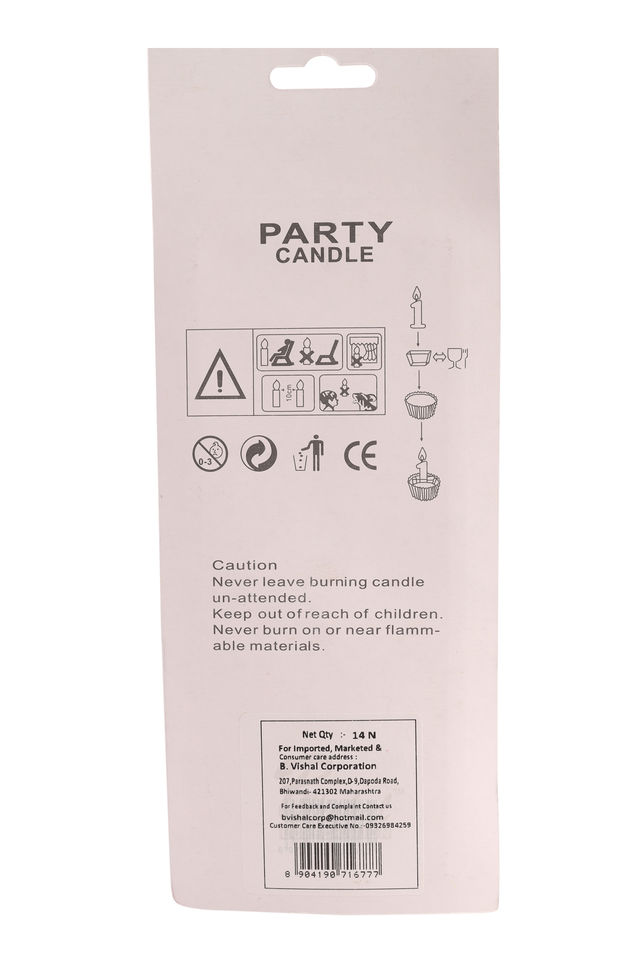Happy Birthday Magic Candles 10 pc Combo