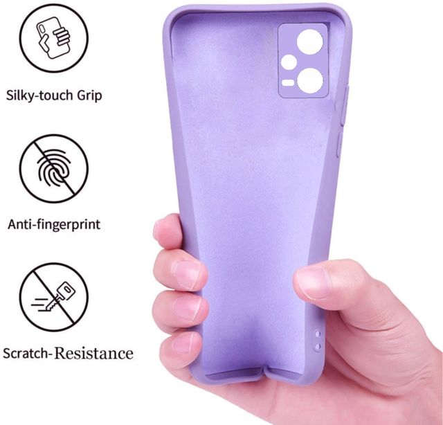Artistque Case For Mi Redmi Note 12 5G / Poco X5 Back Cover - Plain Liquid Silicone Cover