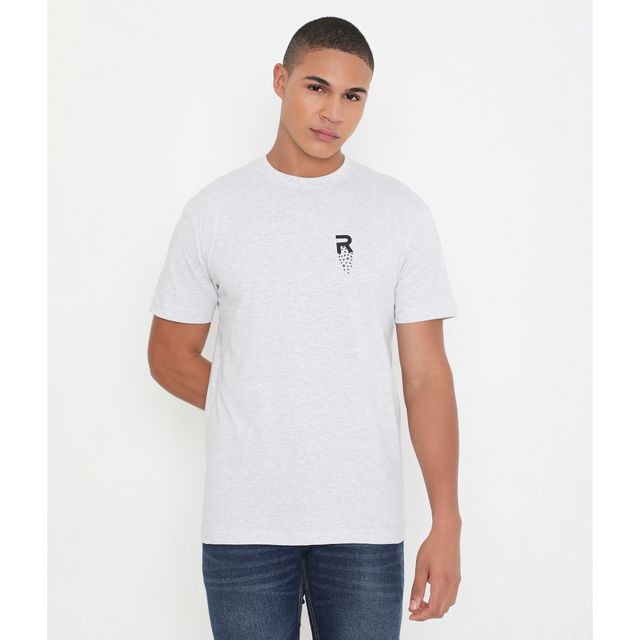 Rivolta Men's Round Neck T-Shirt | White | 022 | M