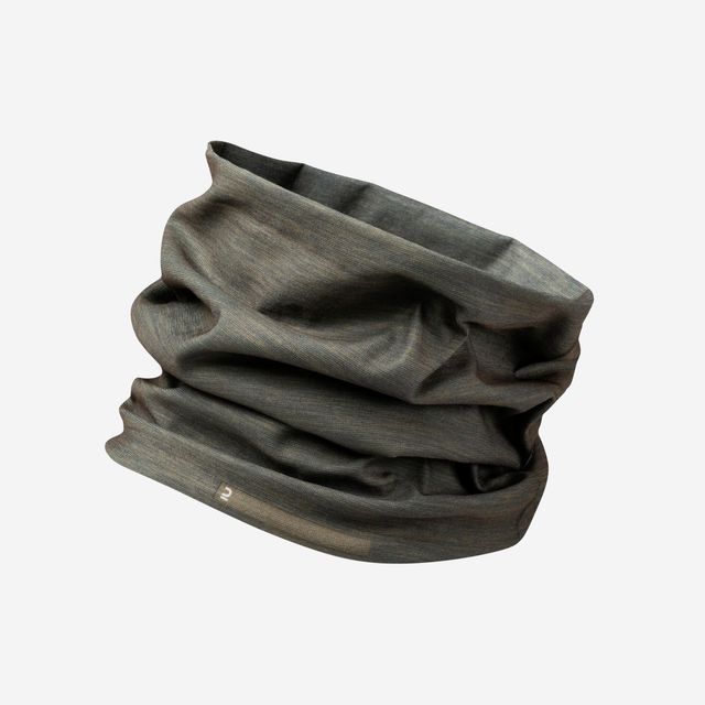 Decathlon Unisex Textured Polyester Headband | Grey - One Size